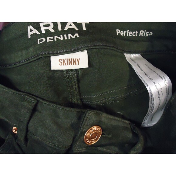 Ariat Ultra Stretch Perfect Rise Side Chevron Camo Skinny Jeans Waist 28" Around - Picture 7 of 11